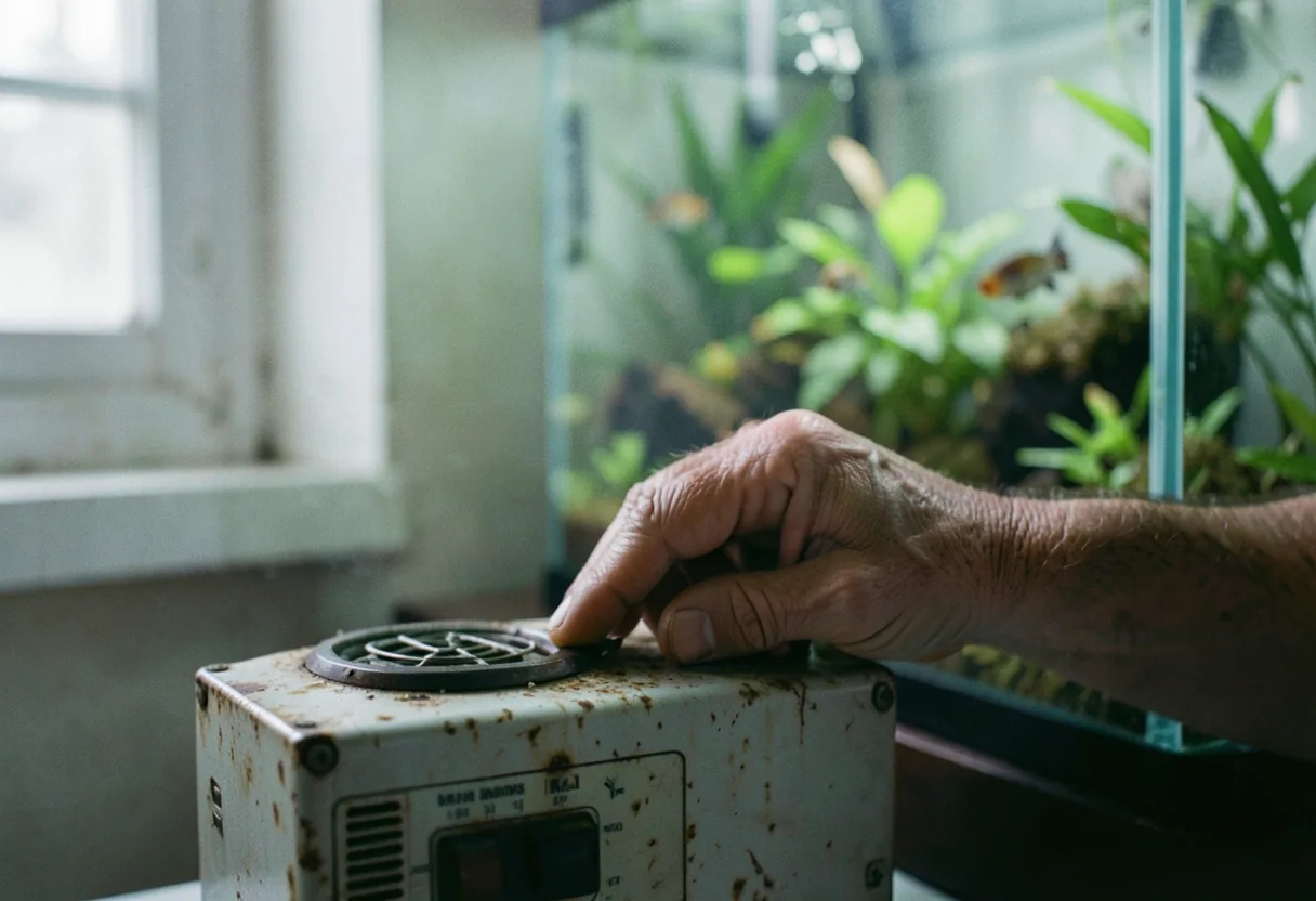 Aquarium heater settings for Crimean climate